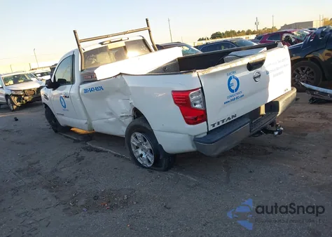 2017 Nissan Titan Sv from USA, damaged, VIN 1N6AA1R71HN535437